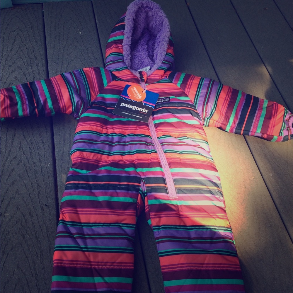 Patagonia Infant Reversable Snowsuit 3M (NWT)